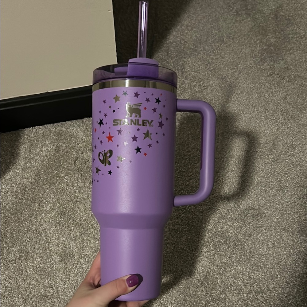 Limited Edition Olivia Rodrigo Purple Stanley with Straw